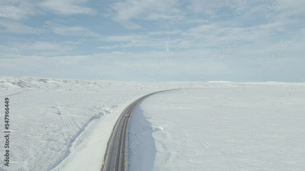 Northern Iceland snow roads- Driving trough the snowy surroundings of northern Iceland 1 - Drone video 4K colorgraded Northern Iceland snow roads- Driving trough the snowy surroundings of northern Iceland 1 - Drone video 4K colorgraded