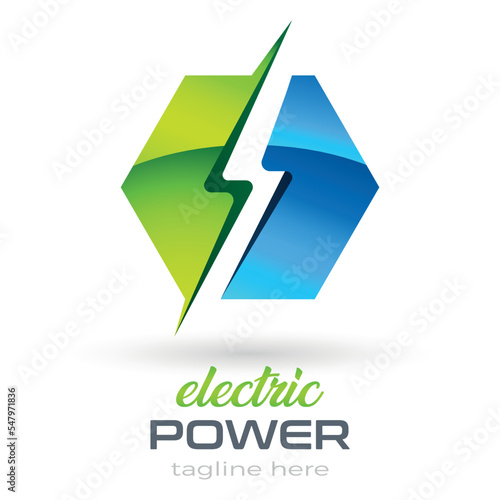 Titel: Energie, Energiekonzern, Elektrofirma, Elektriker, Ladestation - Logo, Emblem, Branding, Firmenzeichen