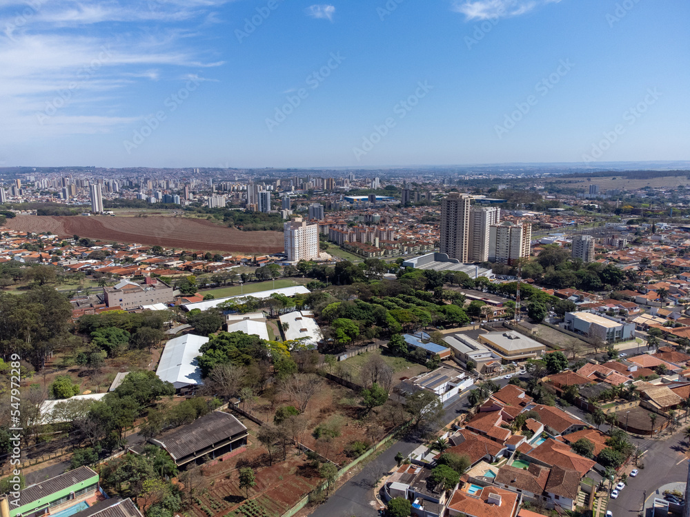 aerial view country