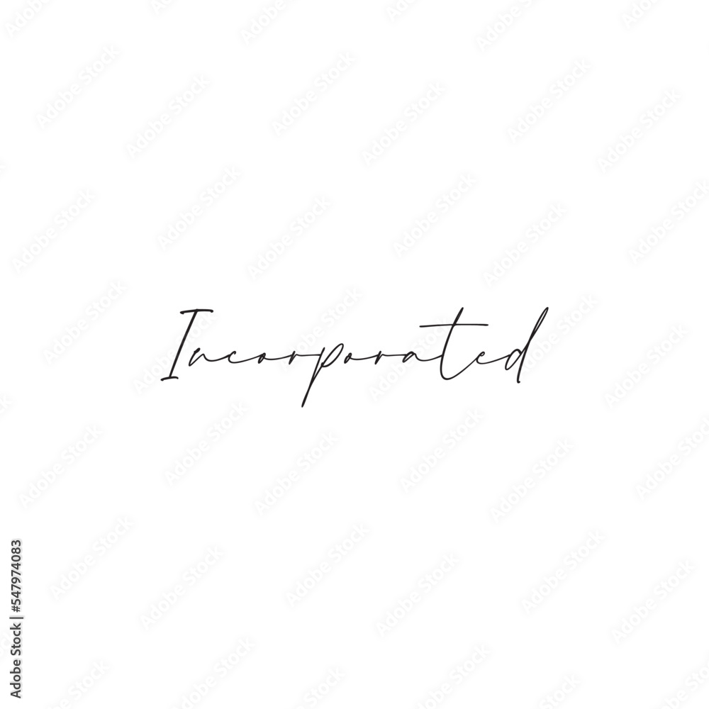 Vector illustration, paint with brush. Isolated phrase on white background.