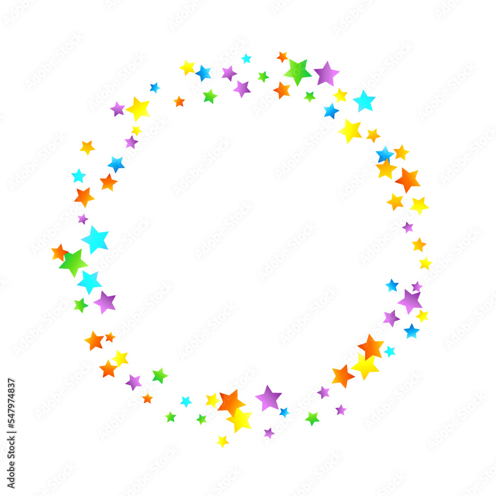 Rainbow Festive Confetti. Carnival Star Falling. Rainbow Festive Confetti. Carnival Star Falling.