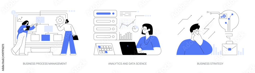 Company achievement abstract concept vector illustrations. Company achievement abstract concept vector illustrations.