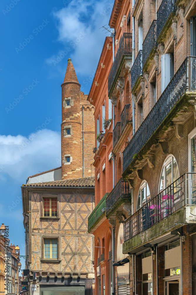 Street in Toulouse, France