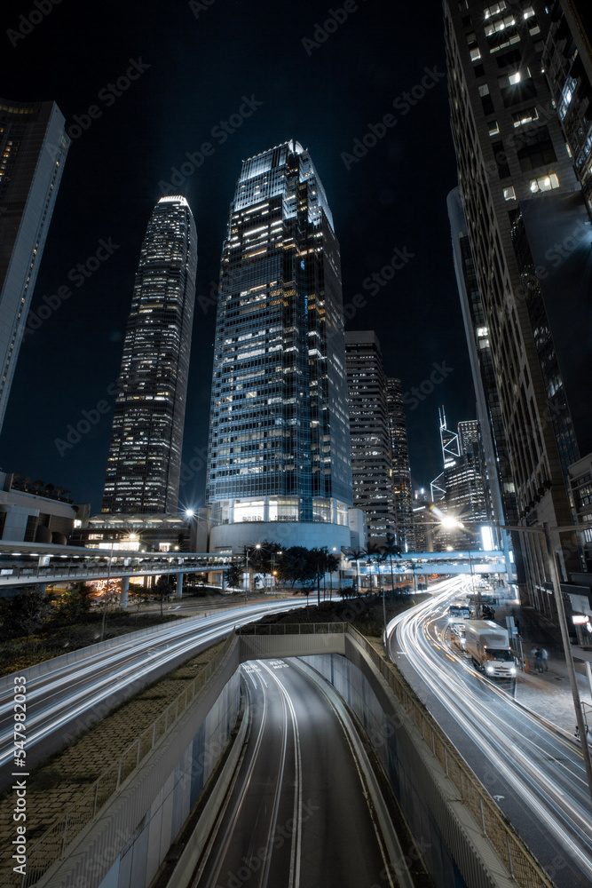 HongKong IFC at night