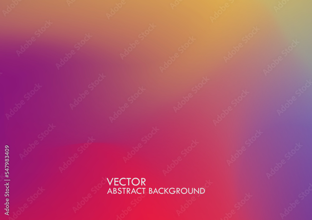 Abstract blurred gradient background in bright rainbow colors. Colorful smooth banner template. Abstract blurred gradient background in bright rainbow colors. Colorful smooth banner template.