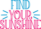 Find your sunshine