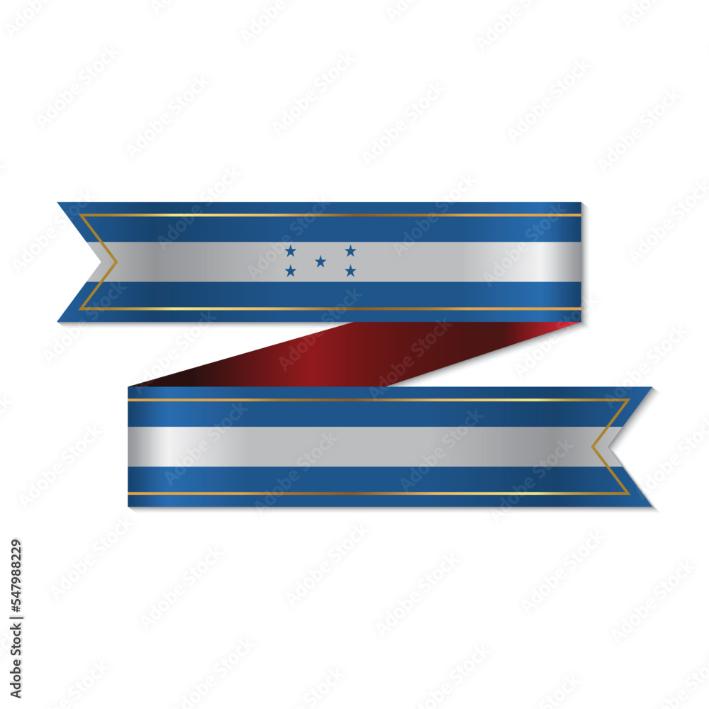 Made in Honduras, badge or label with flag isolated on white background. Vector illustration. Made in Honduras, badge or label with flag isolated on white background. Vector illustration.