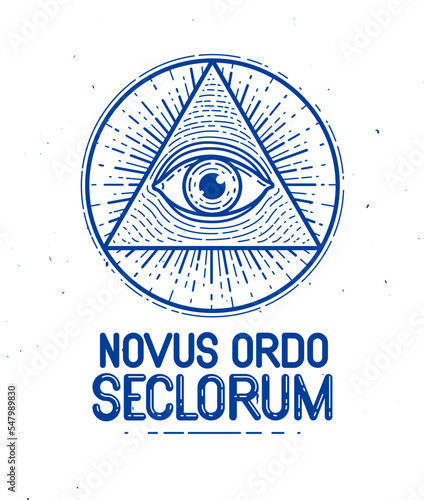 All seeing eye of god in sa...