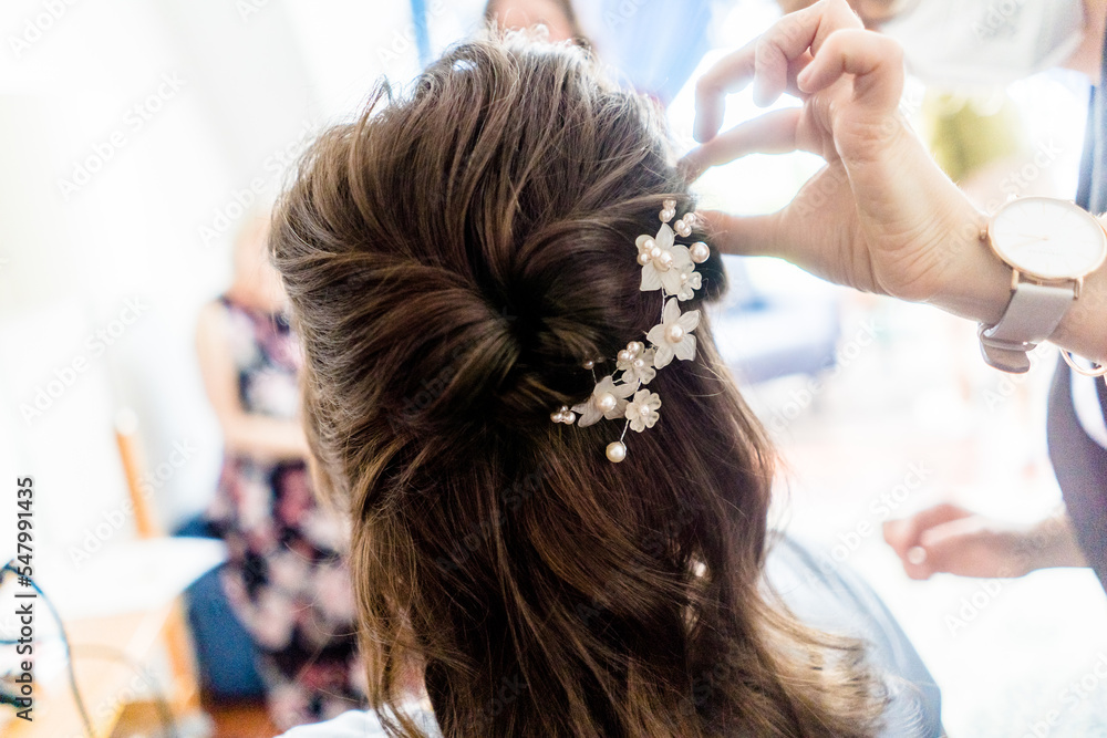 Fototapeta premium Hairstyling