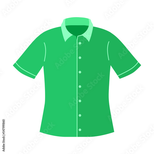 Clothes for men. Vector illustration. Male garments as shirts. Fashion concept