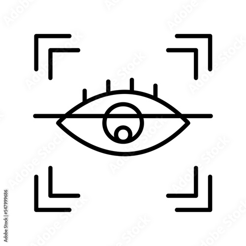 Eye Scanner Icon