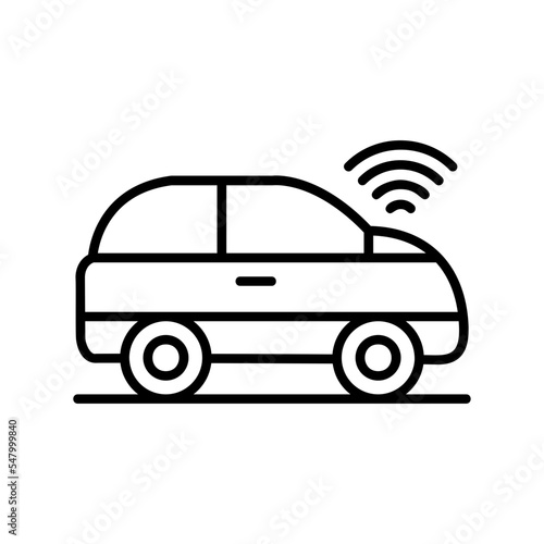 Driverless Car Icon