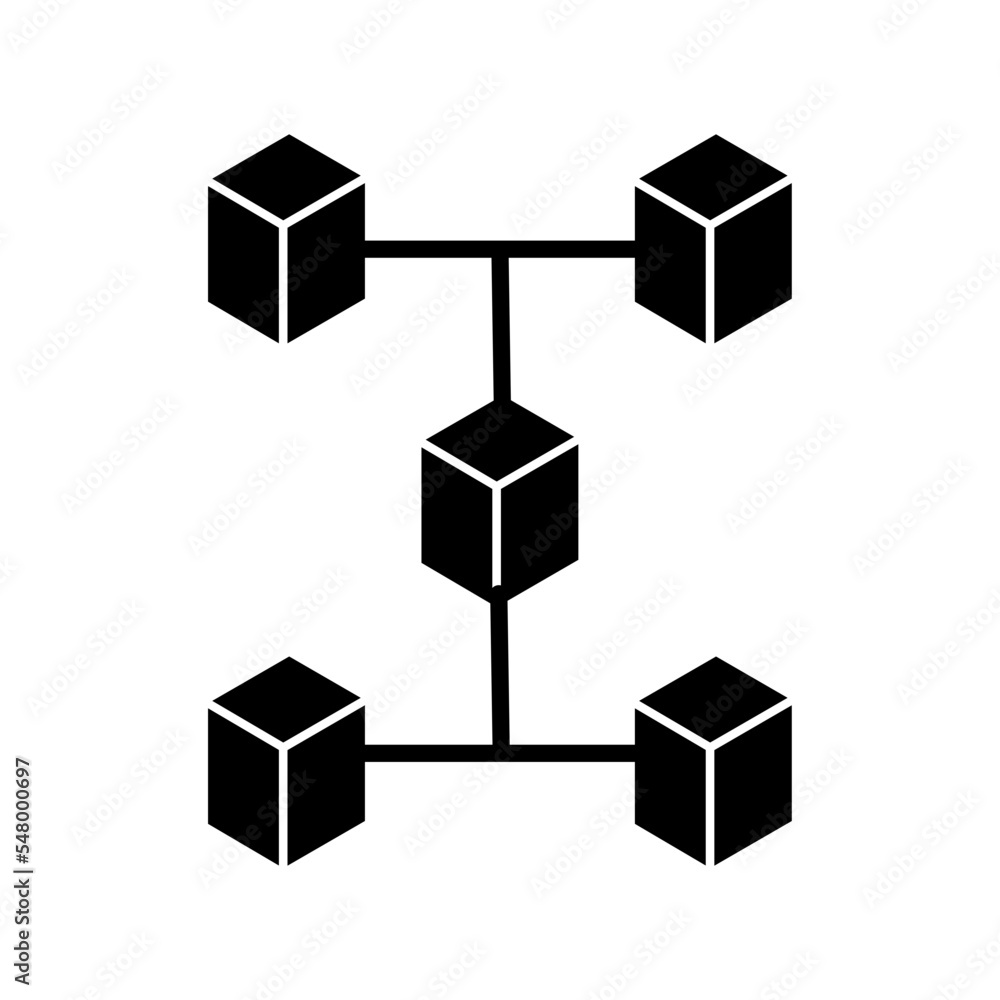 Blockchain Icon Blockchain Icon
