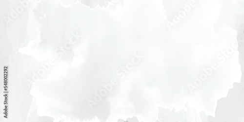 Very soft watercolor texture. Abstract gray white background