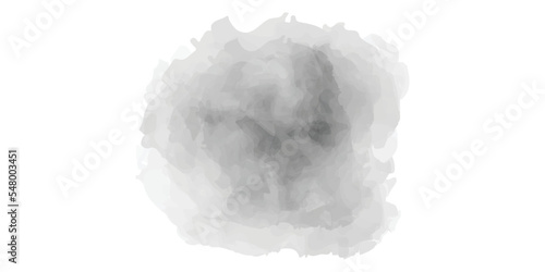 Watercolor splash vector on white background