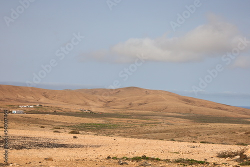 Viewpoint of Vallebrón in Fuerteventura 