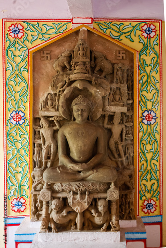 Jina images from Siron ji, a heritage Digambar Jain Tirtha-kshetra in Bundelkhand