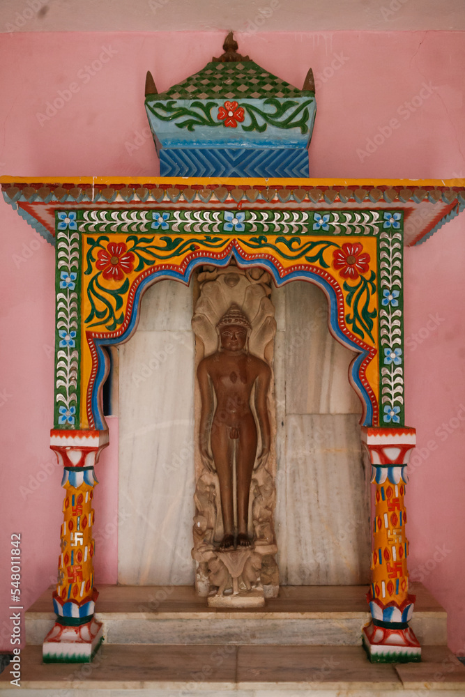 Jina images from Siron ji, a heritage Digambar Jain Tirtha-kshetra in Bundelkhand