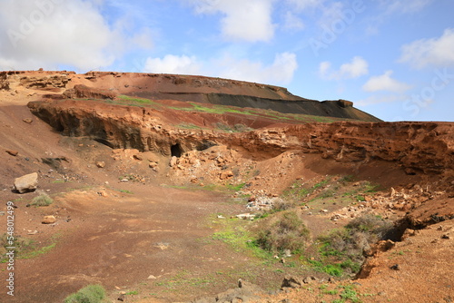 View on volcanes de Bayuyo to Fuerteventura 