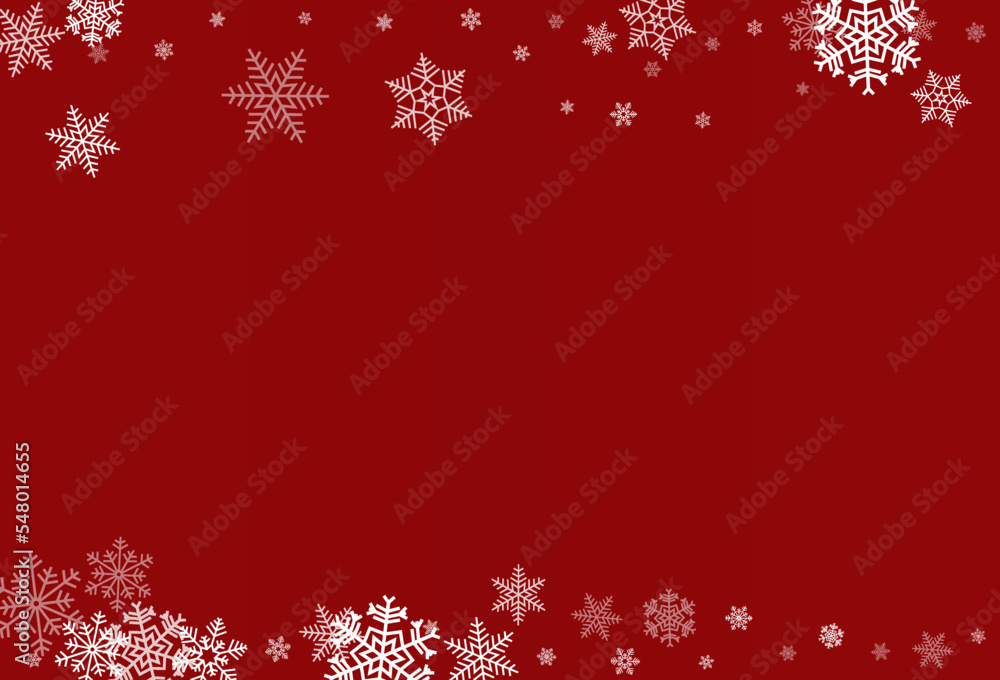 Silver Snow Vector Burgundy Background. Light Silver Snow Vector Burgundy Background. Light