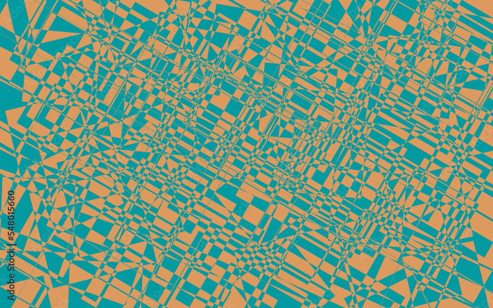 custom made wallpaper toronto digitalAbstract triangle pattern blue and orange background