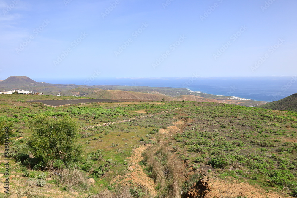 Obraz premium the Chinijo Archipelago Natural Park in Lanzarote 