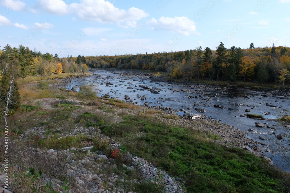 river in autumn river in autumn