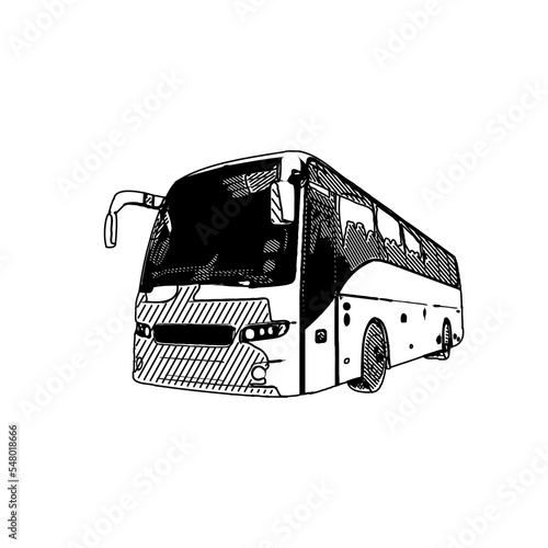 black and white bus drawing sketches for learning coloring and pamphlets