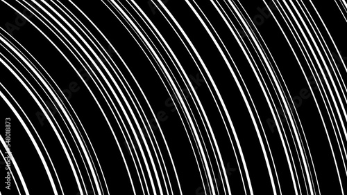 Abstract background with black and white stripes.