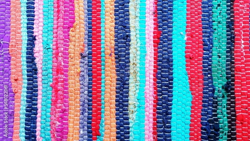 colorful rustic tribal fabric as a background