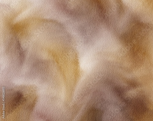 Brown Watercolor Background Texture