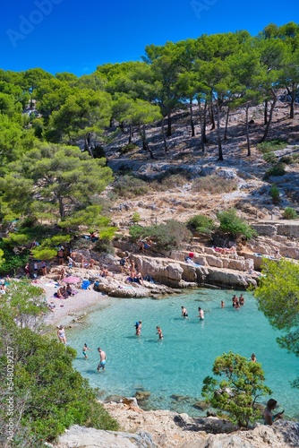 Calanque de Port Pin, France