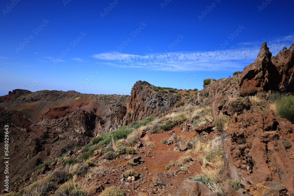 Viewpoint Caldera on the Palma Island