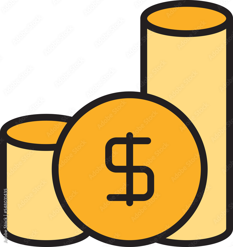 pile of dollar coins pile of dollar coins