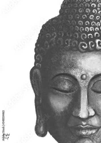 the right side of buddha