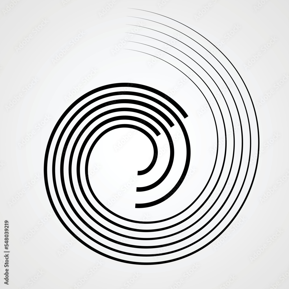 Wave stripes . Abstract speed lines . Linear logo for your design . Surfing icon .Vector Wave stripes . Abstract speed lines . Linear logo for your design . Surfing icon .Vector