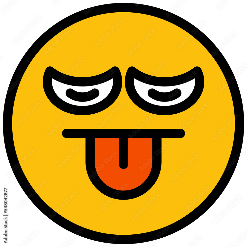 cheeky face emoticon illustration cheeky face emoticon illustration