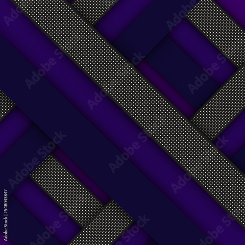 Abstract geometric background, brochure template, poster. Colored stripes and halftones