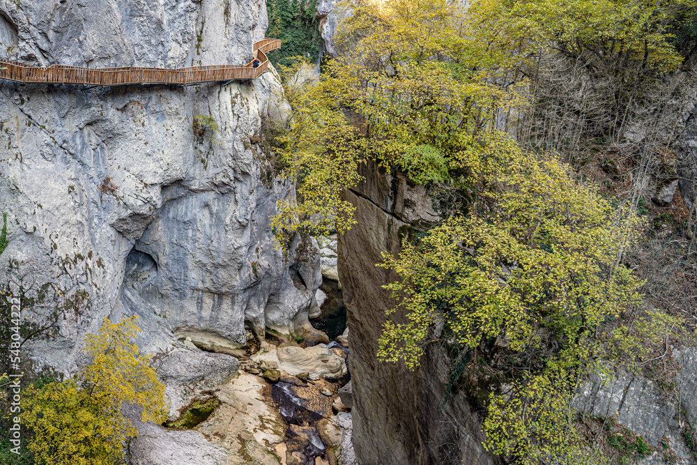 Fototapeta premium Horma Canyon at Pinarbasi,Kastamonu;Turkey.