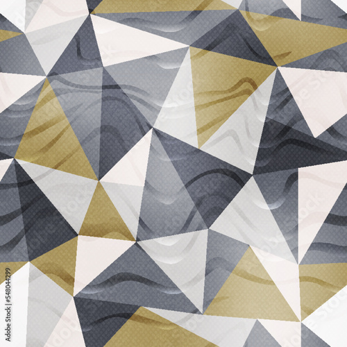 Gray color triangle pattern