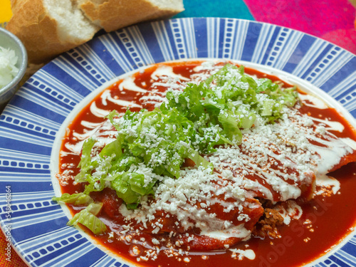 different types of enchiladas