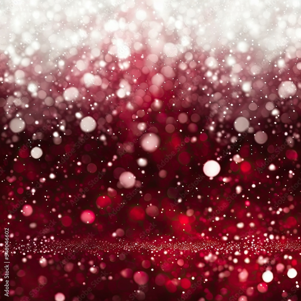 Abstract christmas background with red and white glitter blur. Modern defocused bokeh wallpaper for xmas. Abstract christmas background with red and white glitter blur. Modern defocused bokeh wallpaper for xmas.