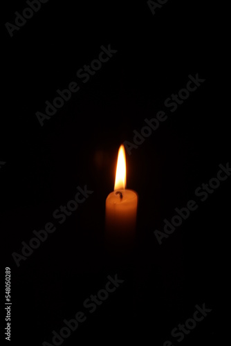 candle in the dark