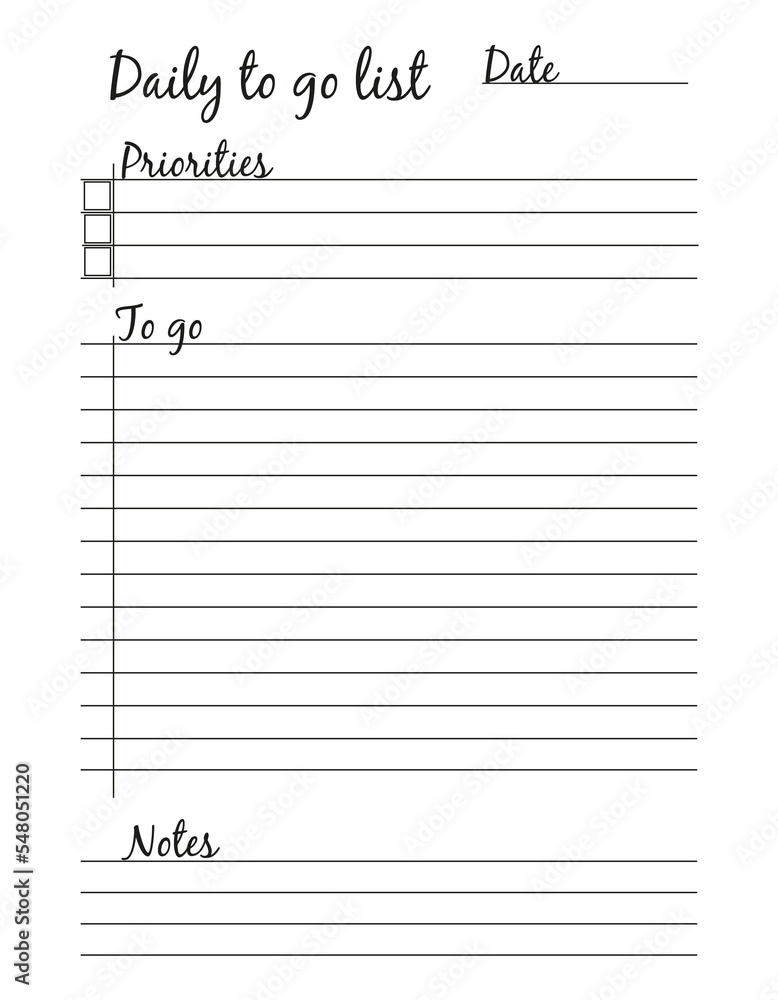 To do list for the day. Scheduler. Schedule, reminder, organizer, goals, plans. To do list for the day. Scheduler. Schedule, reminder, organizer, goals, plans.