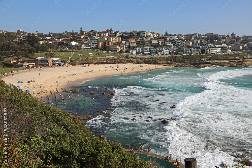 View at Bronte beach - Sydney, Australia