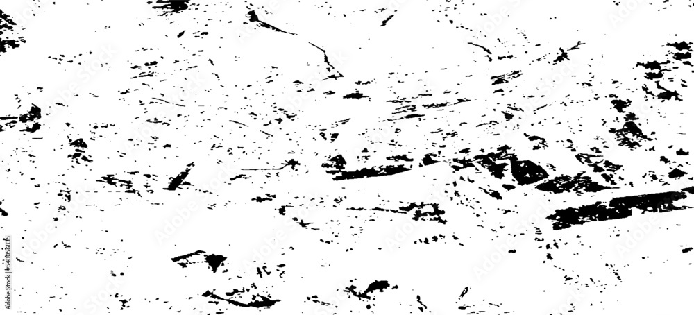 Obraz premium Scratched Grunge Urban Background Texture Vector. Dust Overlay Distress Grainy Grungy Effect. Distressed Backdrop Vector Illustration. Isolated Black on White Background. EPS 10. 