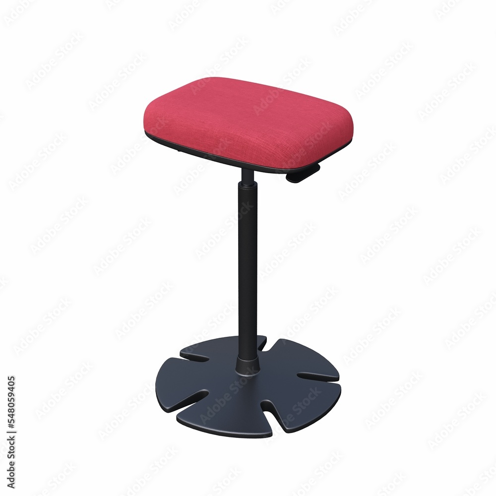office chair isolated on white background, interior furniture, 3D illustration, cg render office chair isolated on white background, interior furniture, 3D illustration, cg render