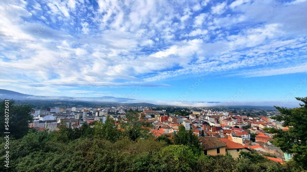 Panorámica de O Porriño, Galicia