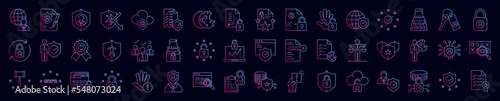 General data project nolan icon collections vector design