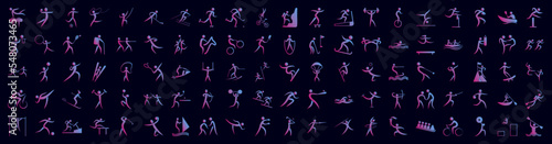 Sport nolan icon collections vector design